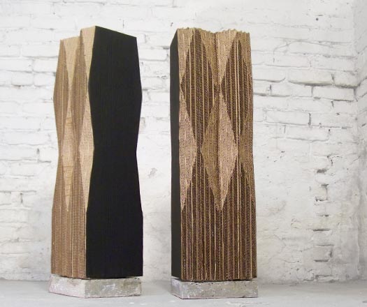 Stalb reading lamp plywood steel cement